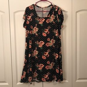 Floral dress size 3x